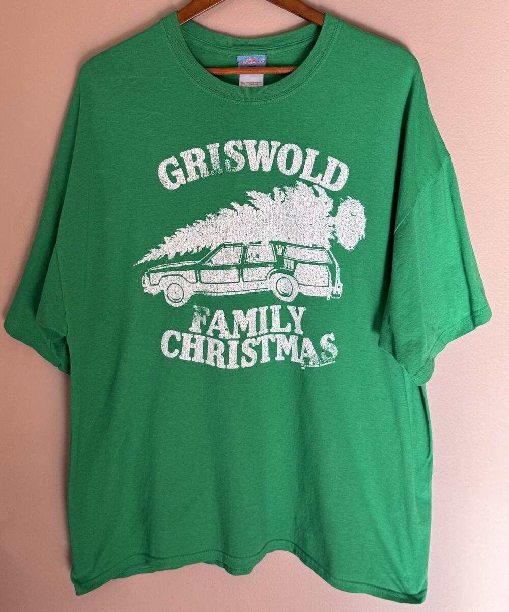 National Lampoon's CHRISTMAS VACATION GRISWOLD FAMILY T-Shirt 2XL